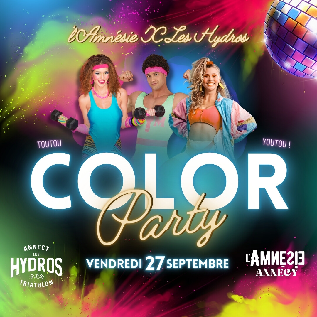 COLOR PARTY 🩷🧡💛🩵💚 - l'Amnésie