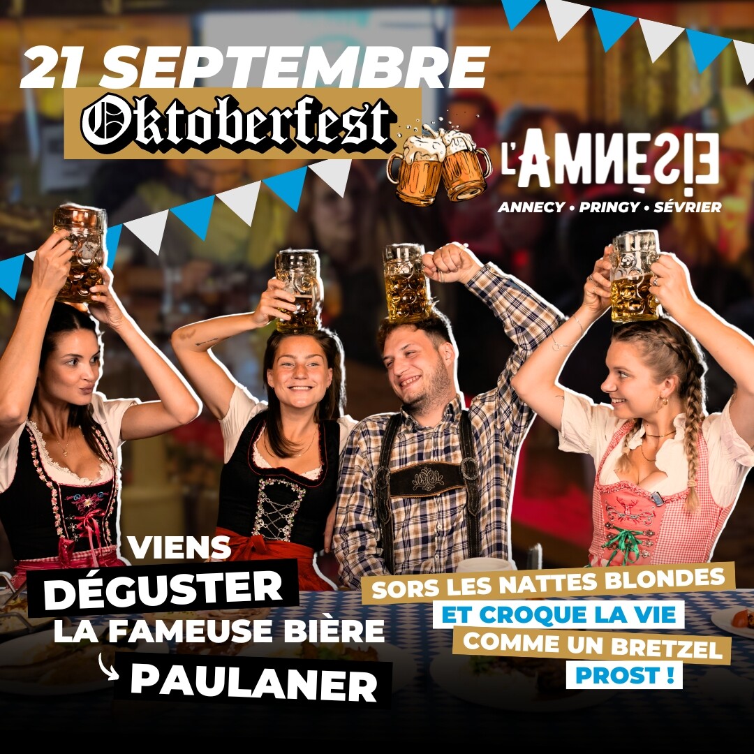 OKTOBERFEST 2024 🍻🎉 - l'Amnésie